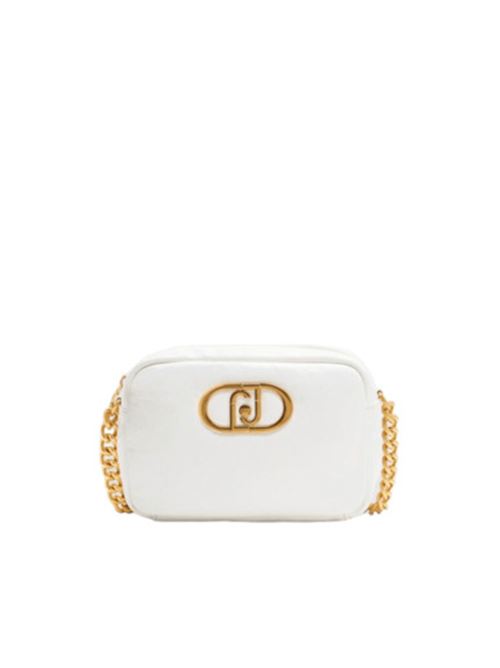 borsa donna tracolla catena ecopelle bianca LIU JO | AA5144-E088601065